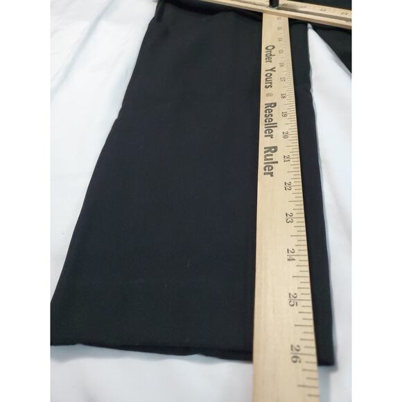 Ann Taylor Loft Petite Pants Black Size 4P Polyester Blend Marisa Pockets Zipper - Picture 4 of 14